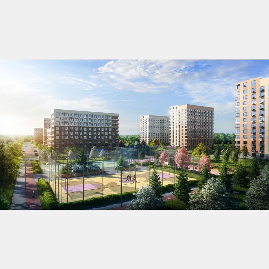 2-к. квартира, 51 м², 2/9 эт.