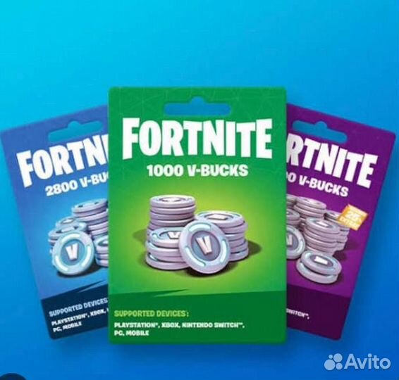 Vbucks PlayStation внутриигровая валюта в Fortnite