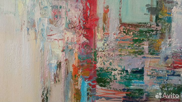 Картина Абстрактный город Антлантида