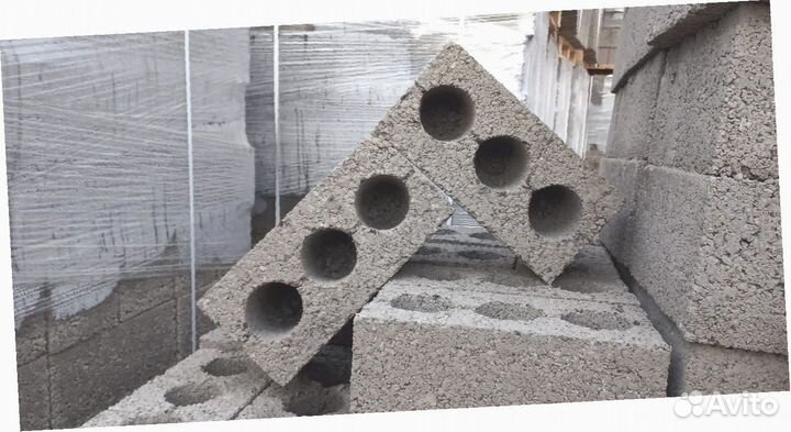 Керамзитобетонный блок DAV#3115