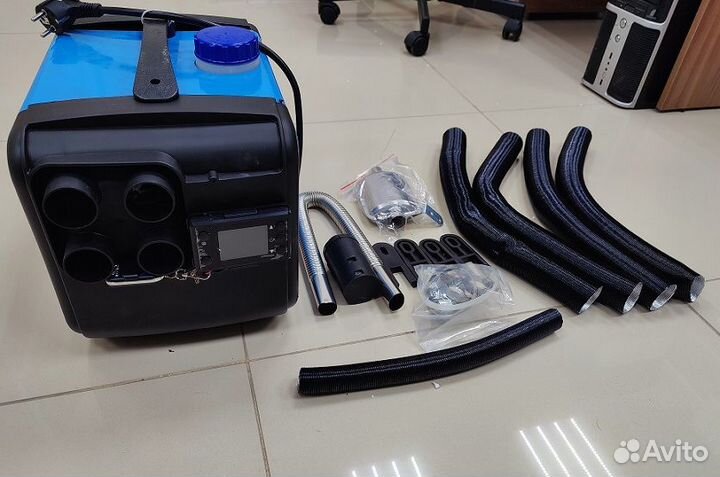 Дизельный переносной отопитель 12/220в