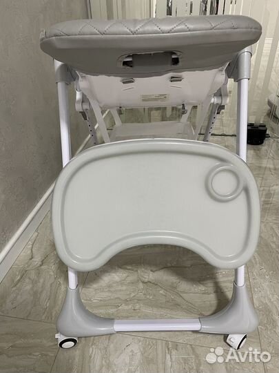 Стульчик для кормления Tommy серый