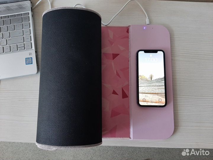 Коврик для мыши с беспроводной зарядкой