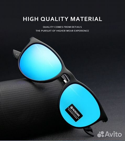 Kdeam cолнцезащитные очки мужские/женские