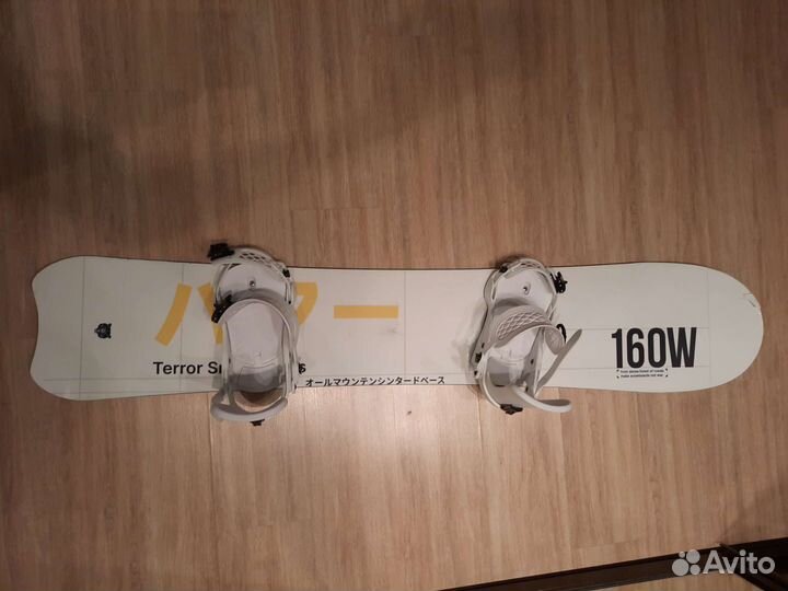 Сноубордический сет из фрирайдного сноуборда