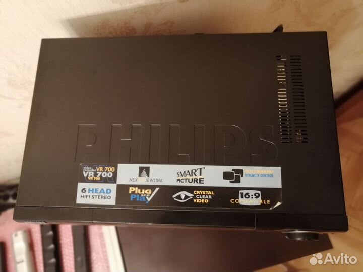 Philips VR 700 HI-FI stereo 6 head video recorder