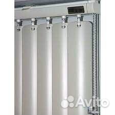 Жалюзи вертикальные ткань, алюминий, мультифактура