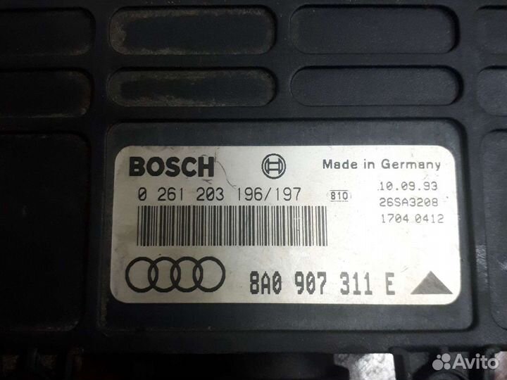 Блок управления двигателем ауди 80б4 audi 80b4