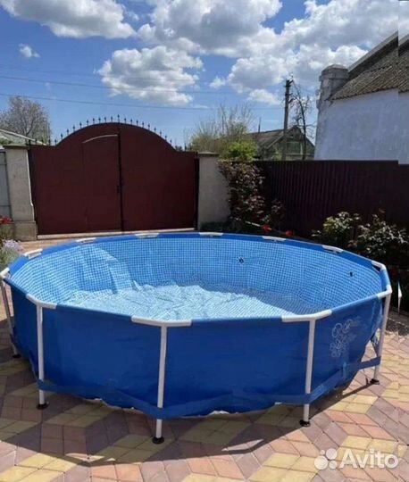 Каркасный бассейн intex bestway