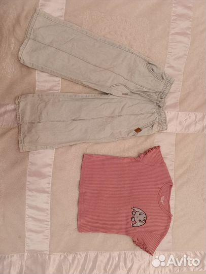 Джинсы и футболка Gloria Jeans