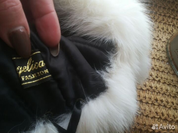 Шапка ушанка женская