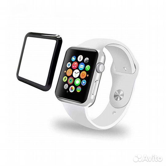 Защитное стекло 3D для Apple Watch 44mm