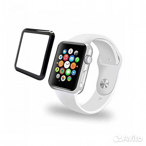 Защитное стекло 3D для Apple Watch 44mm