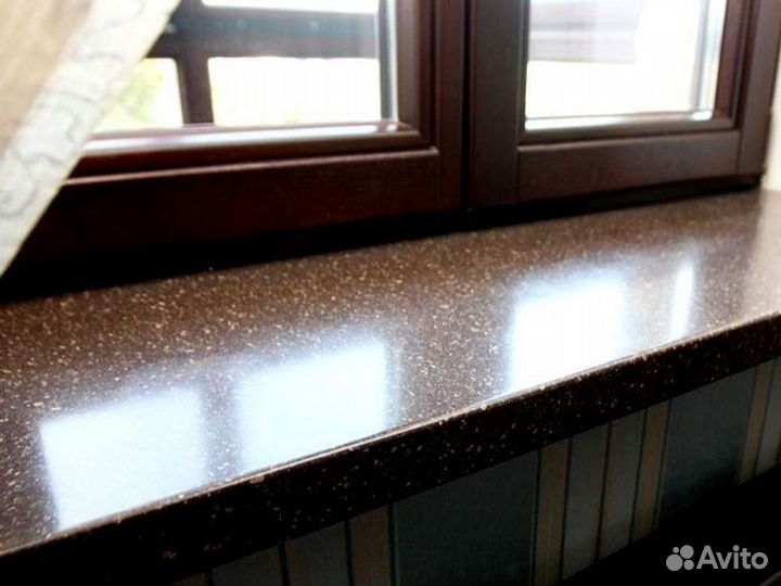 Подоконник, натуральный искуственный камень
