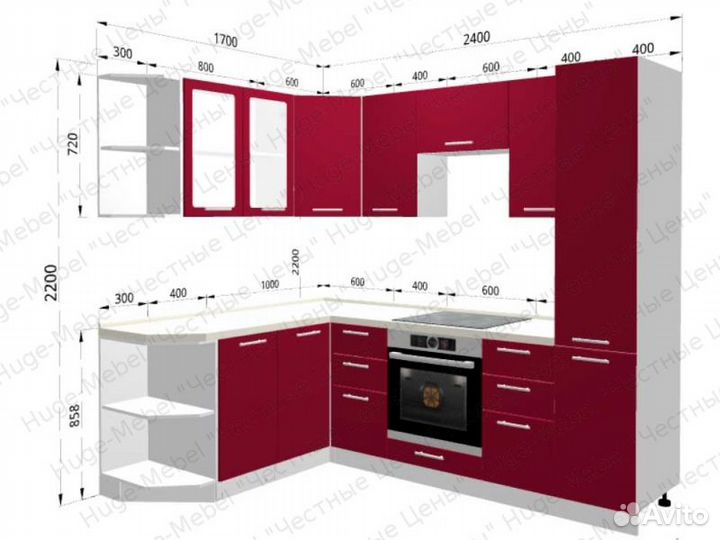 Кухня. Новый кухонный гарнитур