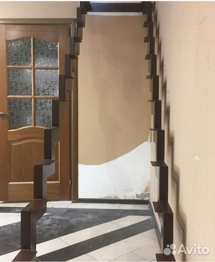 Лестница в дом. Металлическая лестница