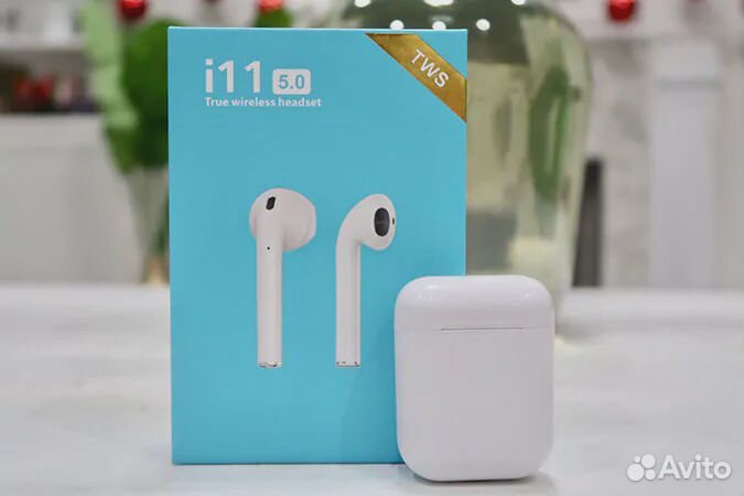 Беспроводные наушники i 11 tws Сенсорные
