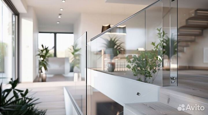 Стеклянные ограждения