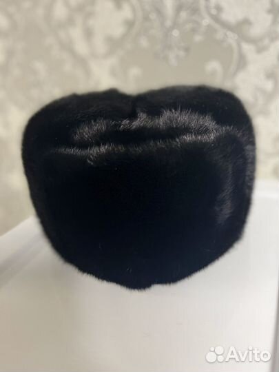Норковая шапка мужская новая 58