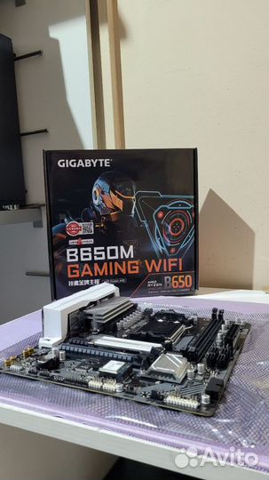 Новая М/П Gigabyte B650m Gaming WiFi