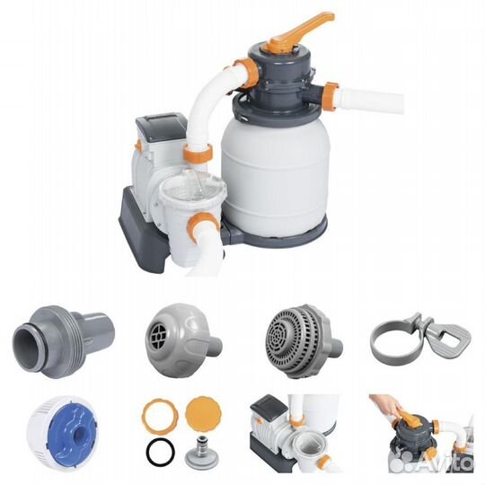 Фильтр-насос песочный Bestway 58497 5678 л/ч