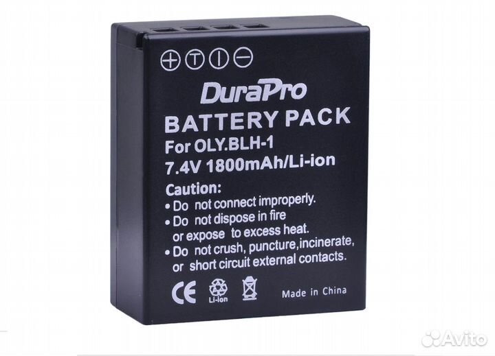 Аккумулятор на Olympus BLH-1 OM-D E-M1 Mark II