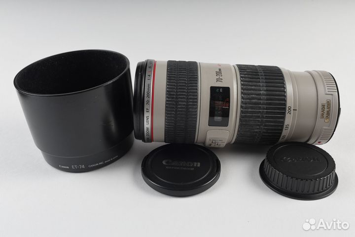 Объектив Canon еf 70-200mm f/4L IS usм