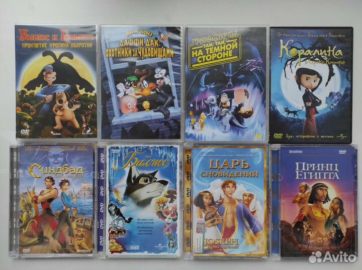 Коллекция мультфильмов на DVD