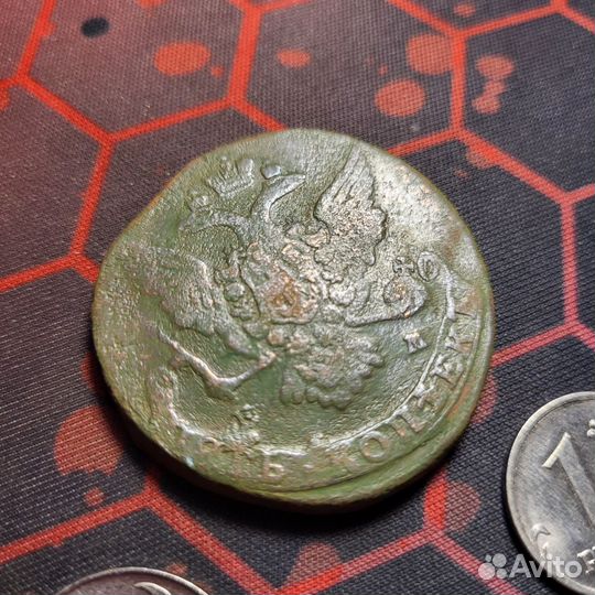 5 копеек 1764 года ем