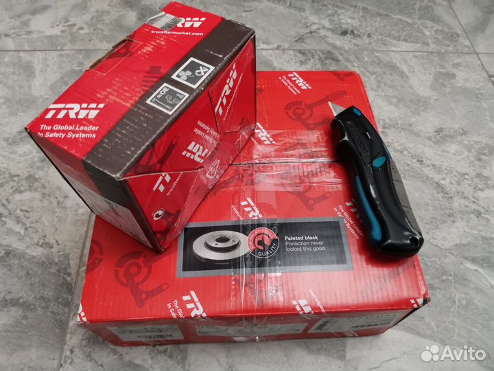 Тормоза передние TRW Опель Астра Зафира Мерива