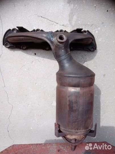 Выпускной коллектор поло седан polo