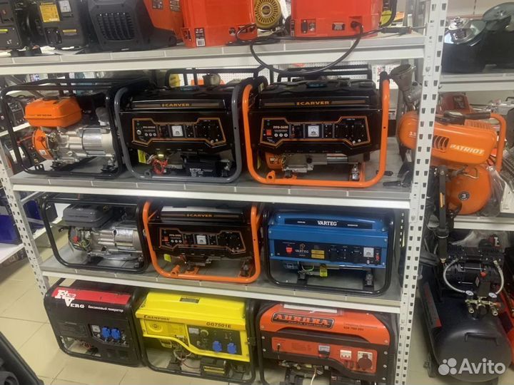 Генератор бензиновый новый