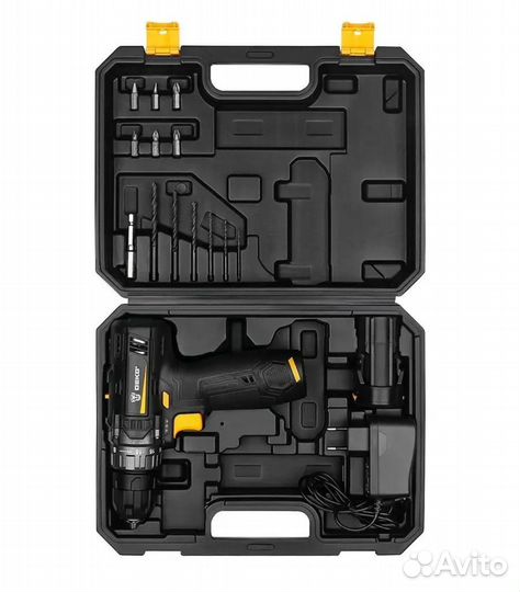 Аккумуляторная дрель шуруповерт Deko 12v