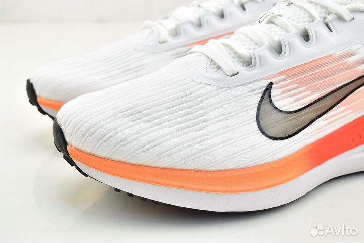 Кроссовки Nike Air Winflo 9 White Bright Crimson