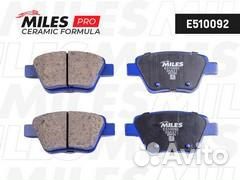 E510092 Колодки тормозные дисковые зад