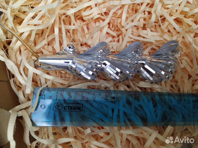 Ретро ёлочная игрушка-сосулька