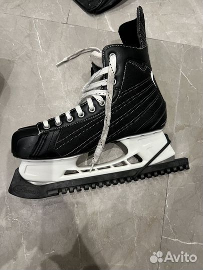 Хоккейные коньки bauer nexus 47 р