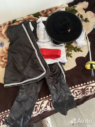 Карнавальный костюм Зорро