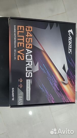 Материнская плата gigabyte B450 aorus elite V2