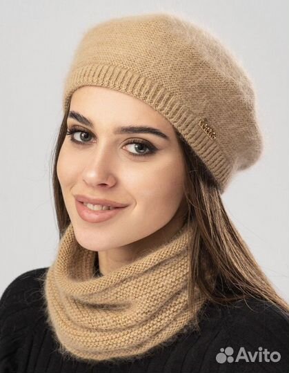 Берет и шарф новые