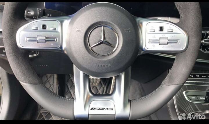 Накладка на руль AMG