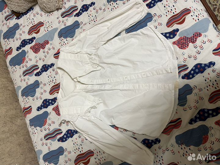 Рубашка zara для девочки 122