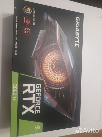 Видеокарта rtx 3060ti 8 gb