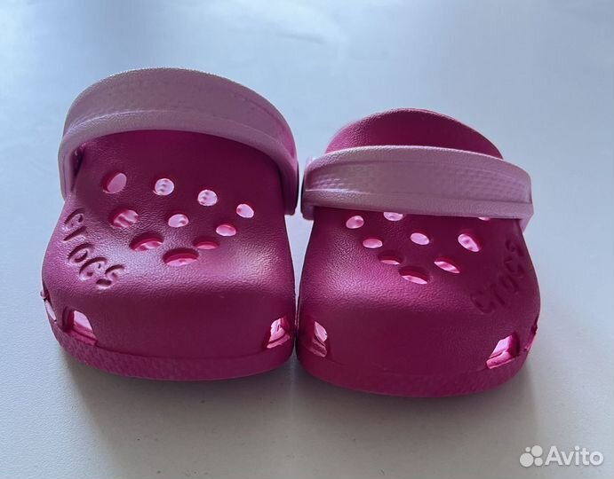 Crocs оригинал детские шлепки сандали сабо 19