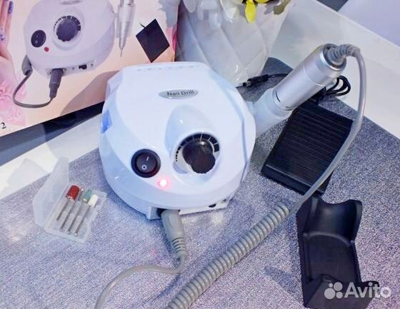 Набор для маникюра лампа SUN 54W+аппарат 80W 50тыс