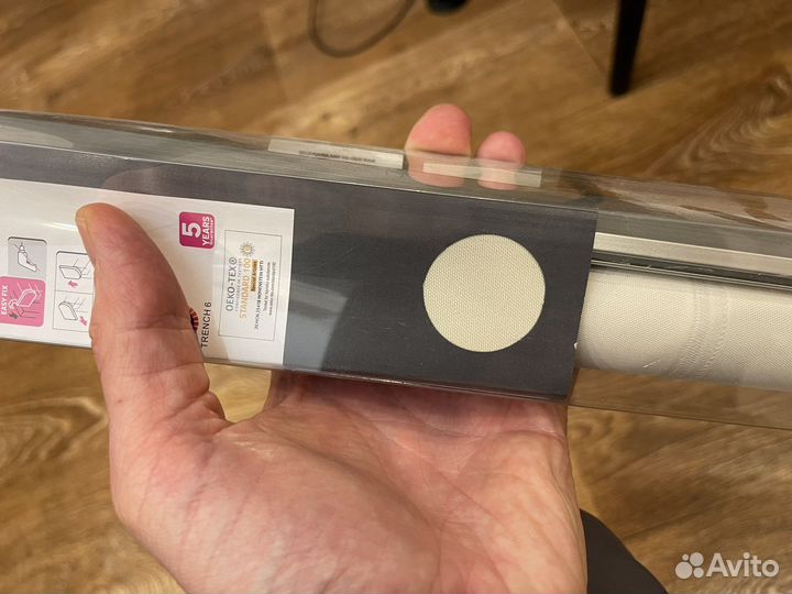 Штора рулонная Inspire Belem 70x160 см бежевая