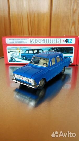 Модель СССР Москвич 412 (А2)