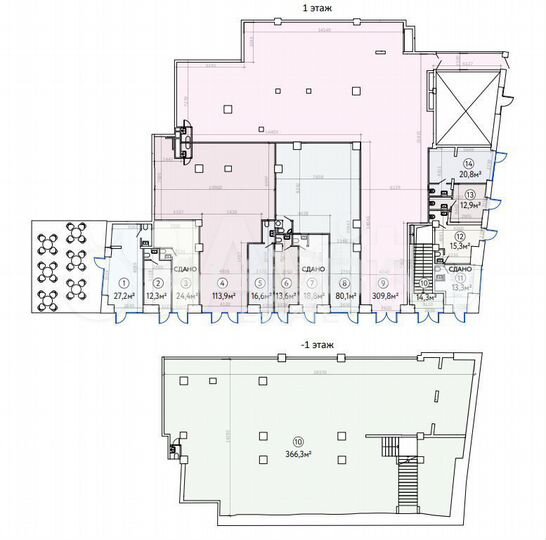 27,2 кв.м/Продажа торгового помещения/цао/Новослоб