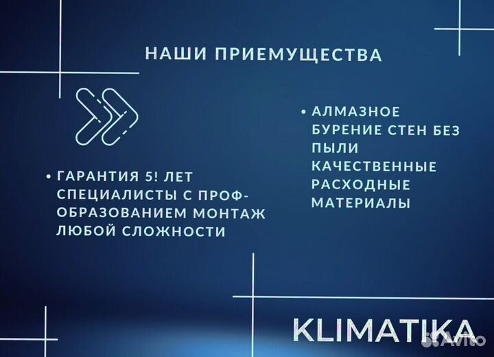 Кондиционер с установкой