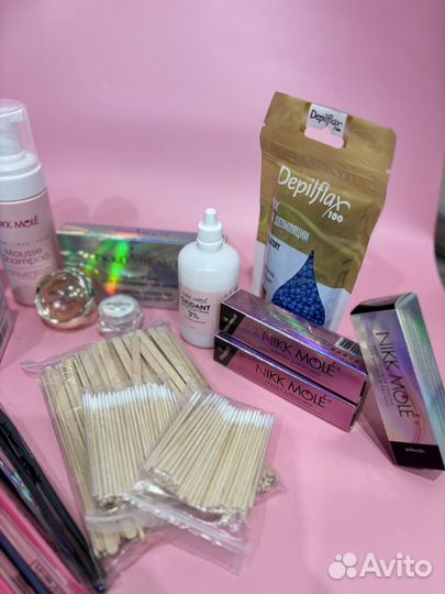 Набор для окрашивания бровей от Nikk Moke